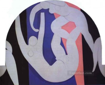  1932 Oil Painting - The Dance 1932 Fauvism
